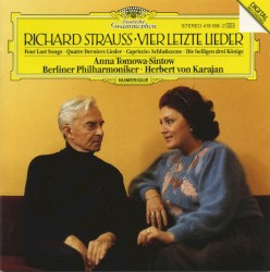 Vier letzte Lieder by Richard Strauss ;   Anna Tomowa‐Sintow ,   Herbert von Karajan  &   Berliner Philharmoniker