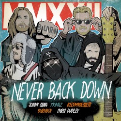 Never Back Down by burnboy ,   Jonny Craig ,   7kingZ ,   KEEPMYSECRETS  &   Chris Dudley