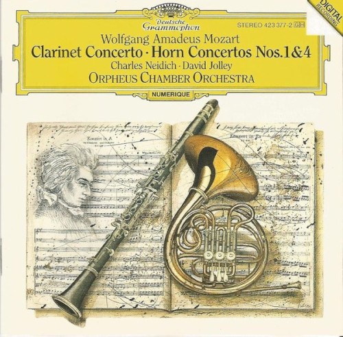 Clarinet Concerto / Horn Concertos Nos. 1 and 4