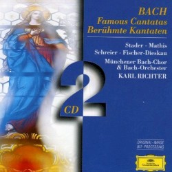 Famous Cantatas by Johann Sebastian Bach ;   Karl Richter