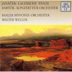 Janáček: Lachische Tänze / Bartók: Konzert für Orchester by Janáček ,   Bartók ;   Basler Sinfonie-Orchester ,   Walter Weller