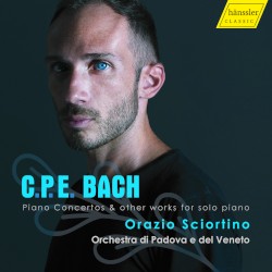 Piano Concertos & Other Works for Solo Piano by C.P.E. Bach ;   Orazio Sciortino ,   Orchestra di Padova e del Veneto