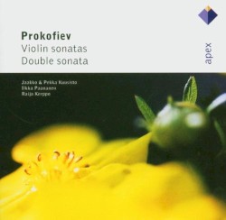 Violin Sonatas / Double Sonata by Prokofiev ;   Jaakko  &   Pekka Kuusisto ,   Ilkka Paananen ,   Raija Kerppo