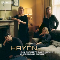 "Sun" Quartets, op. 20 nos. 4-6 by Haydn ;   Chiaroscuro Quartet