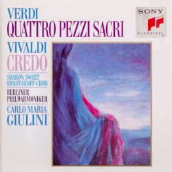 Sacred Pieces by Vivaldi ,   Verdi ;   Ernst‐Senff‐Chor ,   Berliner Philharmoniker ,   Carlo Maria Giulini