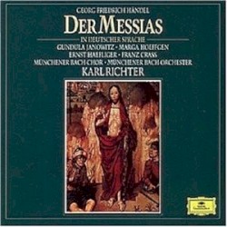 Der Messias by Georg Friedrich Händel ;   Münchener Bach‐Orchester ,   Münchener Bach‐Chor ,   Karl Richter