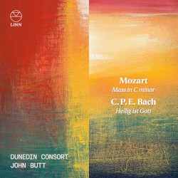 Mozart: Mass in C minor / C.P.E. Bach: Heilig ist Gott by Mozart ,   C.P.E. Bach ;   Dunedin Consort ,   John Butt