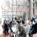 Harpsichord Concertos (Complete) by Wilhelm Friedemann Bach ;   Harmonices Mundi ,   Claudio Astronio