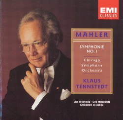 Symphonie no. 1 by Mahler ;   Chicago Symphony Orchestra ,   Klaus Tennstedt