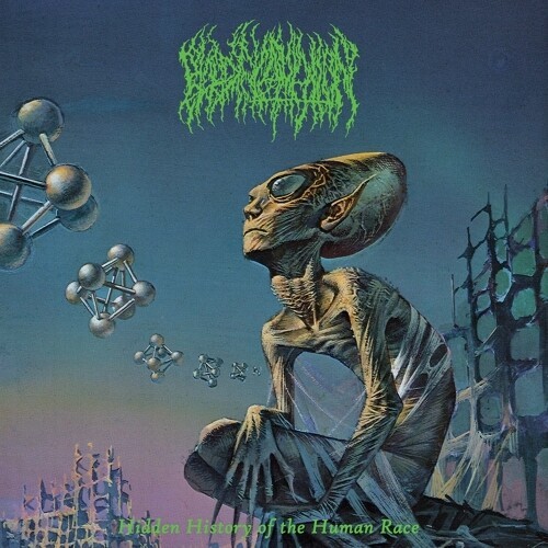 Album cover for Hidden History of the Human Race by Blood Incantation.