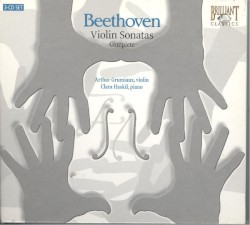 Violin Sonatas Complete by Ludwig van Beethoven ;   Arthur Grumiaux ,   Clara Haskil