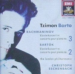 Rachmaninov: Piano Concerto no. 3 / Bartok: Piano Concerto no. 2 by Rachmaninoff ,   Bartók ;   London Philharmonic Orchestra ,   Tzimon Barto ,   Christoph Eschenbach