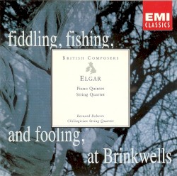 Piano Quintet / String Quartet by Edward Elgar ;   Bernard Roberts ,   Chilingirian Quartet