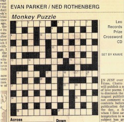 Monkey Puzzle by Evan Parker  /   Ned Rothenberg