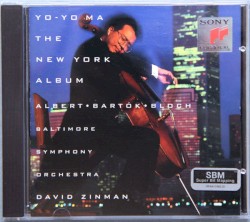 The New York Album by Stephen Albert ,   Bartók ,   Bloch ;   Yo‐Yo Ma ,   Baltimore Symphony Orchestra ,   David Zinman