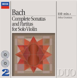 Complete Sonatas and Partitas for Solo Violin by Bach ;   Arthur Grumiaux