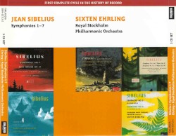 Symphonies 1-7 by Jean Sibelius ;   Stockholms Filharmoniska Orkester ,   Stockholms Filharmoniska Orkester