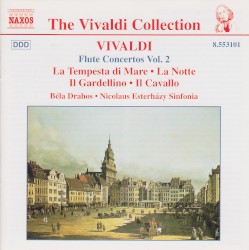 Flute Concertos, Vol. 2 by Antonio Vivaldi ;   Nicolaus Esterházy Sinfonia ,   Béla Drahos