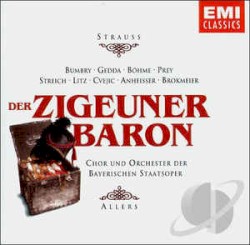 Der Zigeunerbaron by Johann Strauss Jr. ,   Franz Allers ,   Nicolai Gedda ,   Rita Streich ,   Hermann Prey