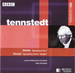 Mahler: Symphony no. 7 / Mozart: Symphony no. 41 "Jupiter" by Klaus Tennstedt
