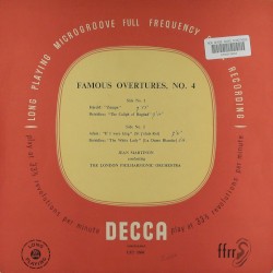 Famous Overtures, No. 4 by Hérold ,   Boïeldieu ,   Adam ;   London Philharmonic Orchestra ,   Jean Martinon