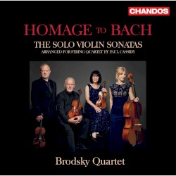 Homage to Bach by Johann Sebastian Bach ,   Brodsky Quartet  &   Paul Cassidy