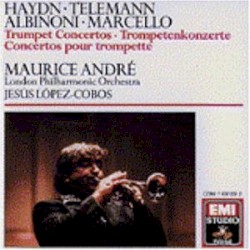 Trumpet Concertos by Haydn ,   Telemann ,   Albinoni ,   Marcello ;   Maurice André ,   London Philharmonic Orchestra ,   Jesús López Cobos