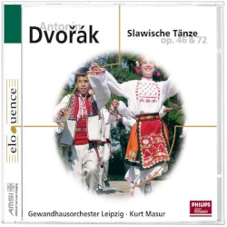 Slawische Tänze op. 46 & 72 by Antonín Dvořák ;   Gewandhausorchester Leipzig ,   Kurt Masur