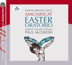 Easter Oratorio / Magnificat, BWV 243 by Johann Sebastian Bach ;   Gabrieli Consort & Players ,   Paul McCreesh
