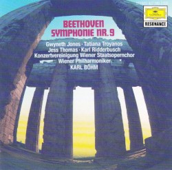 Symphonie Nr. 9 by Beethoven ;   Gwyneth Jones ,   Tatiana Troyanos ,   Jess Thomas ,   Karl Ridderbusch ,   Konzertvereinigung Wiener Staatsopernchor ,   Wiener Philharmoniker ,   Karl Böhm