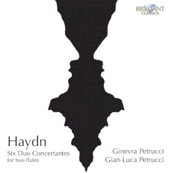 Six Duo Concertantes for Two Flutes by Haydn ;   Ginevra Petrucci ,   Gian-Luca Petrucci
