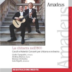La chitarra nell'800 by Carulli ,   Malerbi ;   Giulio Tampalini ,   Andrea Manco ,   Brescia Orchestra ,   Ezio Rojatti