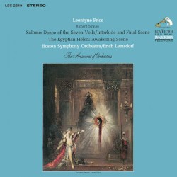 Salome: Dance of the Seven Veils / Interlude and Final Scene and The Egyptian Helen (Excerpts) [Price] by Richard Strauss ;   Leontyne Price ,   Erich Leinsdorf  &   Boston Symphony Orchestra