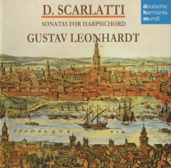 Sonatas for Harpsichord by D. Scarlatti ;   Gustav Leonhardt