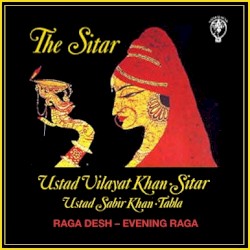 Raga Desh - Evening Raga by Ustad Vilayat Khan  &   Ustad Sabir Khan