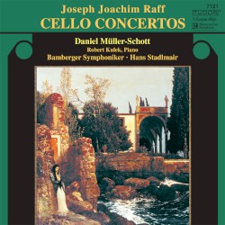 Cello Concertos by Joseph Joachim Raff ;   Daniel Müller‐Schott ,   Robert Kulek ,   Bamberger Symphoniker ,   Hans Stadlmair
