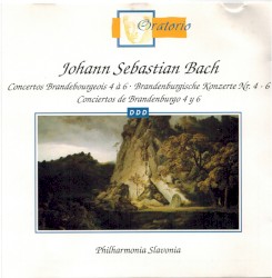 Concertos Brandebourgeois 4 à 6 by Johann Sebastian Bach ;   Philharmonia Slavonia