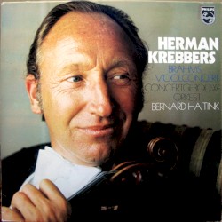 Violin Concerto by Johannes Brahms ;   Royal Concertgebouw Orchestra ,   Bernard Haitink ,   Herman Krebbers