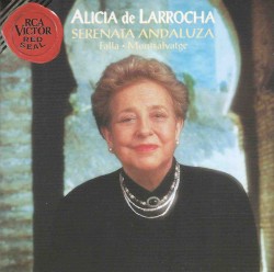 Serenata andaluza by Manuel de Falla ,   Xavier Montsalvatge ;   Alicia de Larrocha