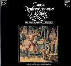 Danses populaires françaises by The Broadside Band  &   Jeremy Barlow