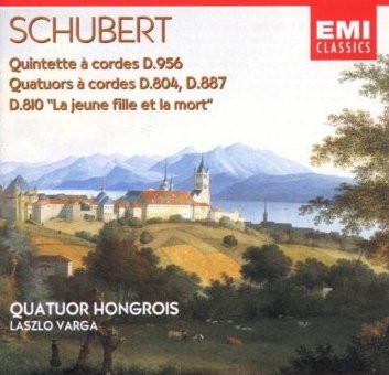 Quintette à cordes D.956, Quatuors à cordes D.804, D.887, D810