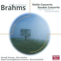 Violin Concerto / Double Concerto for Violin & Violoncello by Johannes Brahms ;   Henryk Szeryng ,   János Starker ,   Royal Concertgebouw Orchestra ,   Bernard Haitink