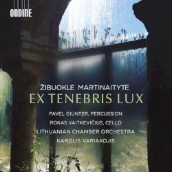 Ex Tenebris Lux by Žibuoklė Martinaitytė ;   Lithuanian Chamber Orchestra ,   Karolis Variakojis ,   Rokas Vaitkevicius ,   Pavel Giunter