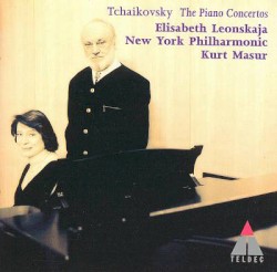 Piano Concertos 1-3 / Concert Fantasia by Tchaikovsky ;   New York Philharmonic ,   Kurt Masur ,   Elisabeth Leonskaja