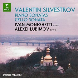 Trois Sonates pour piano / Sonate pour violoncelle et piano by Valentin Silvestrov ;   Ivan Monighetti ,   Alexeï Lubimov