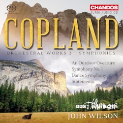Orchestral Works 3: Symphonies by Copland ;   BBC Philharmonic ,   John Wilson