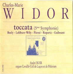 Toccata (5ème symphonie) by Charles‐Marie Widor ;   André Isoir