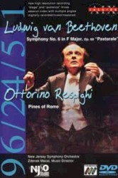 Beethoven: Symphony No. 6 / Respighi: The Pines of Rome by Ludwig van Beethoven ,   Ottorino Respighi ;   New Jersey Symphony Orchestra ,   Zdeněk Mácal