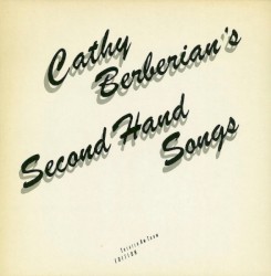 Cathy Berberian’s Second Hand Songs by Cathy Berberian