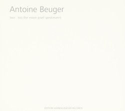 two . too (for erwin-josef speckmann) by Antoine Beuger